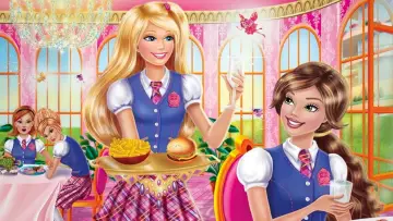Backdrop to the movie "Barbie: Princess Charm School" #848474