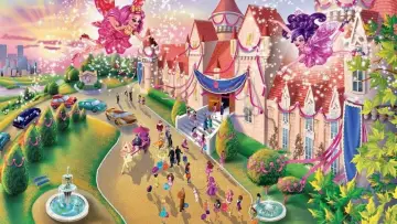 Backdrop to the movie "Barbie: Princess Charm School" #848478