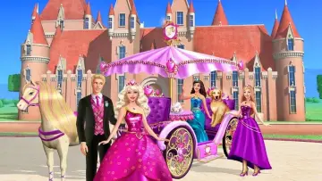 Backdrop to the movie "Barbie: Princess Charm School" #848483