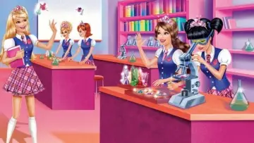 Backdrop to the movie "Barbie: Princess Charm School" #848488