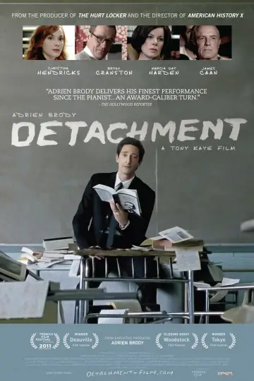 Poster to the movie "Detachment" #203927