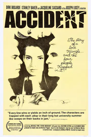 Poster to the movie "Accident" #1119660