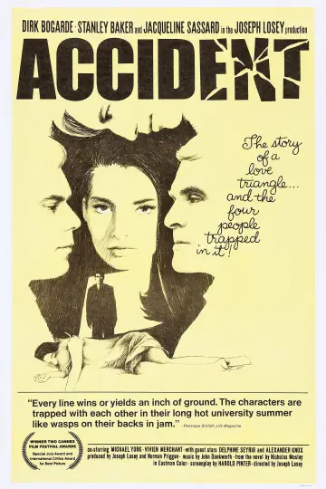 Poster to the movie "Accident" #1119665