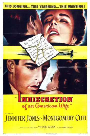 Indiscretion of an American Wife Poster