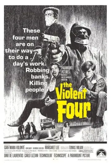 Poster to the movie "The Violent Four" #1179774