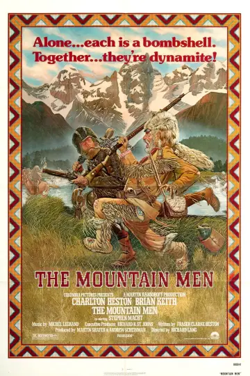 Poster to the movie "The Mountain Men" #1807781