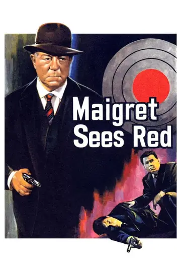 Poster to the movie "Maigret Sees Red" #1843889
