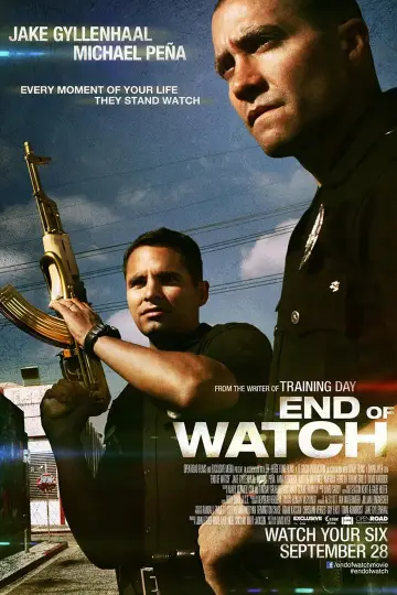 Poster to the movie "End of Watch" #872393