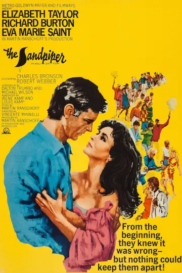 Poster to the movie "The Sandpiper" #1851489