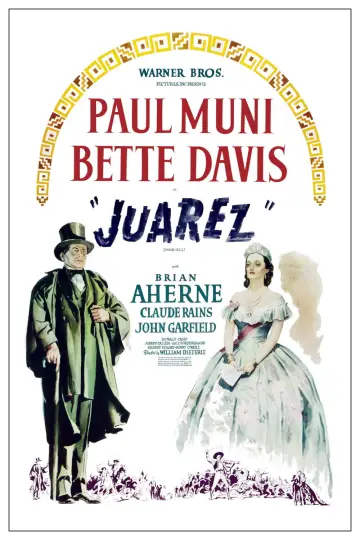 Poster to the movie "Juarez" #703571