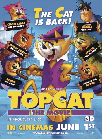 Poster to the movie "Top Cat: The Movie" #1860339