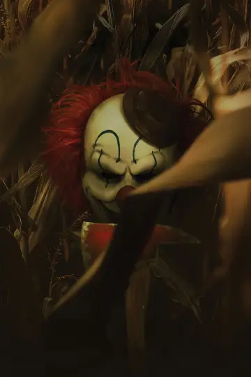 Poster to the movie "Clown in a Cornfield" #588748