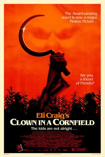 Poster to the movie "Clown in a Cornfield" #588762