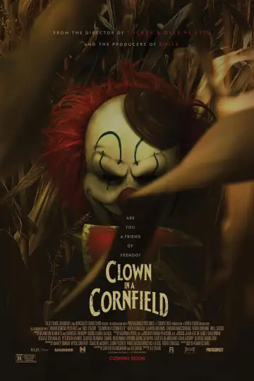 Poster to the movie "Clown in a Cornfield" #588763