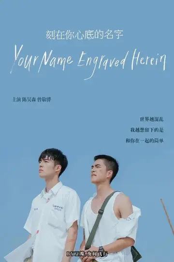 Poster to the movie "Your Name Engraved Herein" #870635