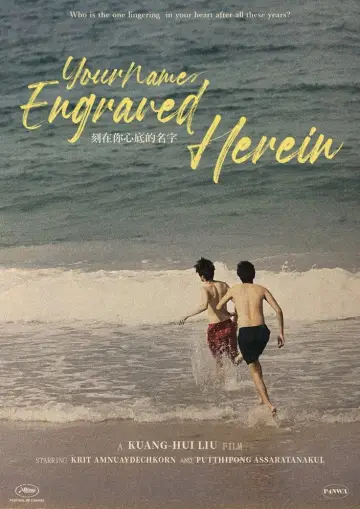 Poster to the movie "Your Name Engraved Herein" #870636