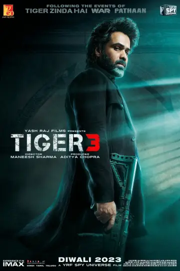 Poster to the movie "Tiger 3" #947098