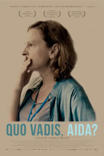 Poster to the movie "Quo Vadis, Aida?" #204063