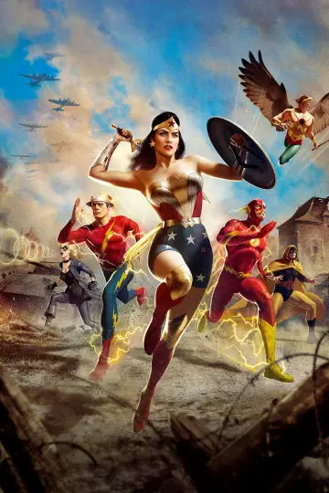 Poster to the movie "Justice Society: World War II" #986882