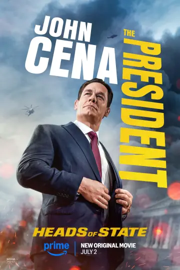 Poster to the movie "Heads of State" #585133
