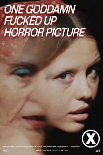 Poster to the movie "X" #837770
