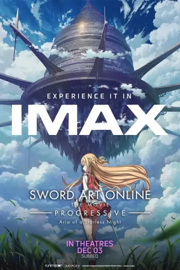 Poster to the movie "Sword Art Online the Movie - Progressive - Aria of a Starless Night" #327387