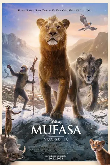 Poster to the movie "Mufasa: The Lion King" #557213