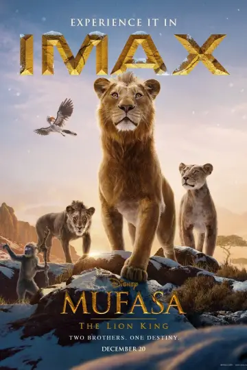 Poster to the movie "Mufasa: The Lion King" #557266