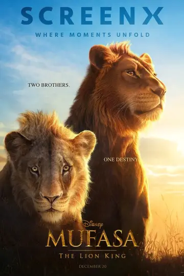 Poster to the movie "Mufasa: The Lion King" #557269