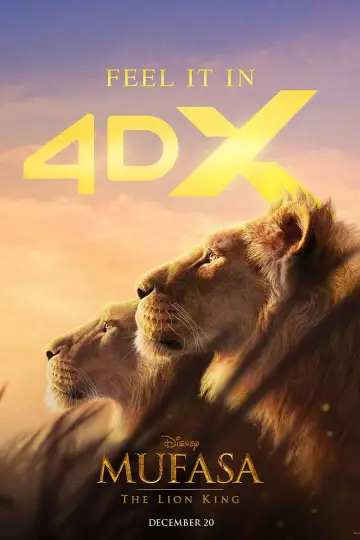 Poster to the movie "Mufasa: The Lion King" #557273