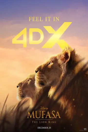 Poster to the movie "Mufasa: The Lion King" #557348