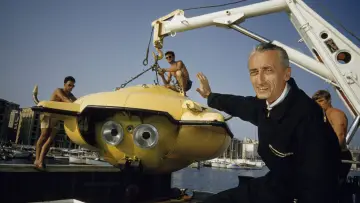 Backdrop to the movie "Becoming Cousteau" #1616143