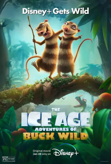 Poster to the movie "The Ice Age Adventures of Buck Wild" #806555