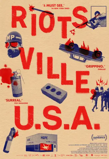 Poster to the movie "Riotsville, USA" #1872537