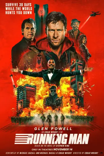 Poster to the movie "The Running Man" #514336