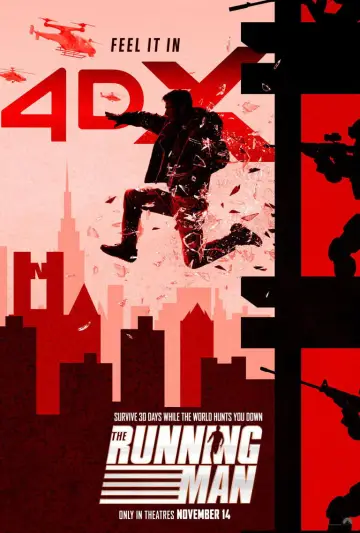 Poster to the movie "The Running Man" #514383