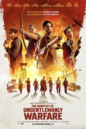 Poster to the movie "The Ministry of Ungentlemanly Warfare" #576095