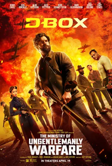 Poster to the movie "The Ministry of Ungentlemanly Warfare" #576107