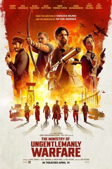 Poster to the movie "The Ministry of Ungentlemanly Warfare" #835683