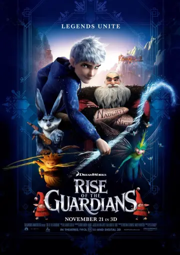 Poster to the movie "Rise of the Guardians" #22799
