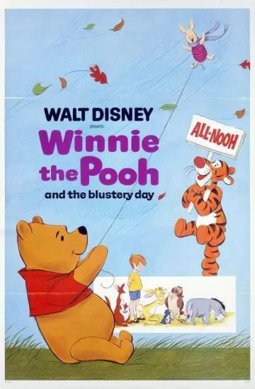 Poster to the movie "Winnie the Pooh and the Blustery Day" #1858943