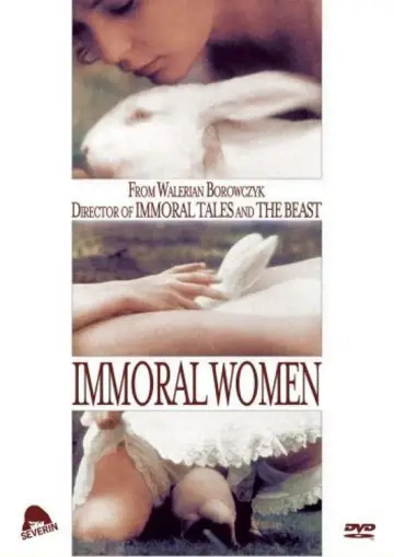 Poster to the movie "Immoral Women" #1103177