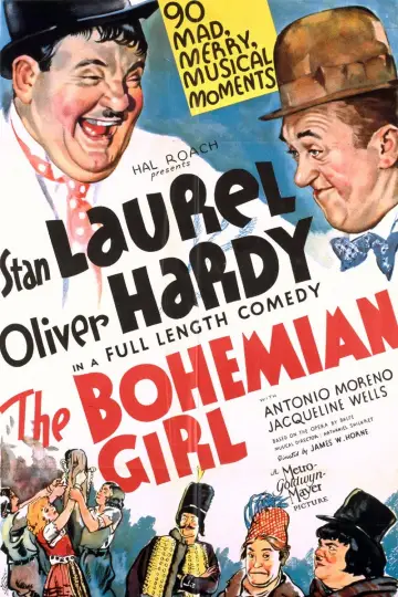 Poster to the movie "The Bohemian Girl" #1870595
