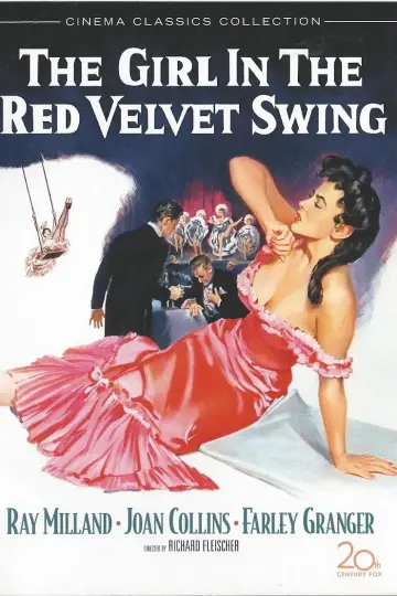Poster to the movie "The Girl in the Red Velvet Swing" #1872125