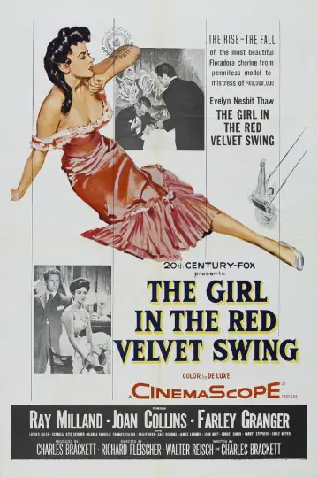 Poster to the movie "The Girl in the Red Velvet Swing" #1872127