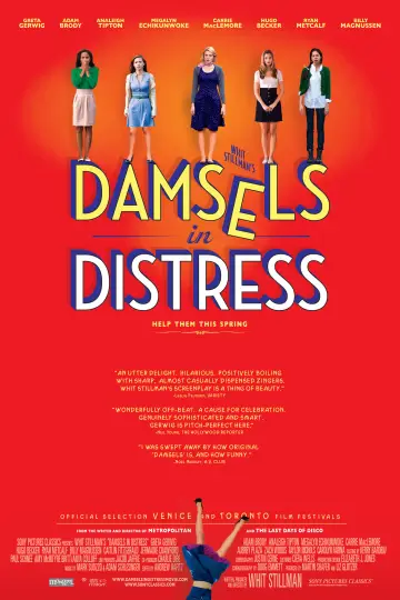 Poster to the movie "Damsels in Distress" #143960