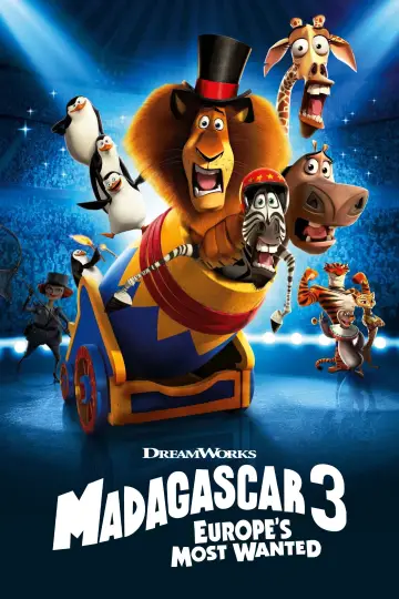 Poster to the movie "Madagascar 3: Europe