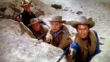 Backdrop to the movie "Escape from Fort Bravo" #1893410