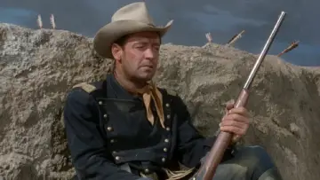 Backdrop to the movie "Escape from Fort Bravo" #1893419
