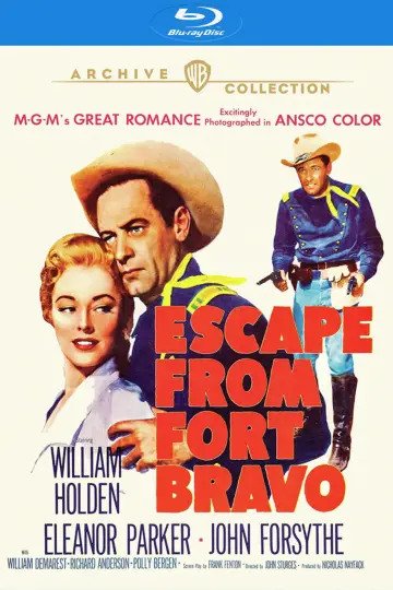 Poster to the movie "Escape from Fort Bravo" #1893428